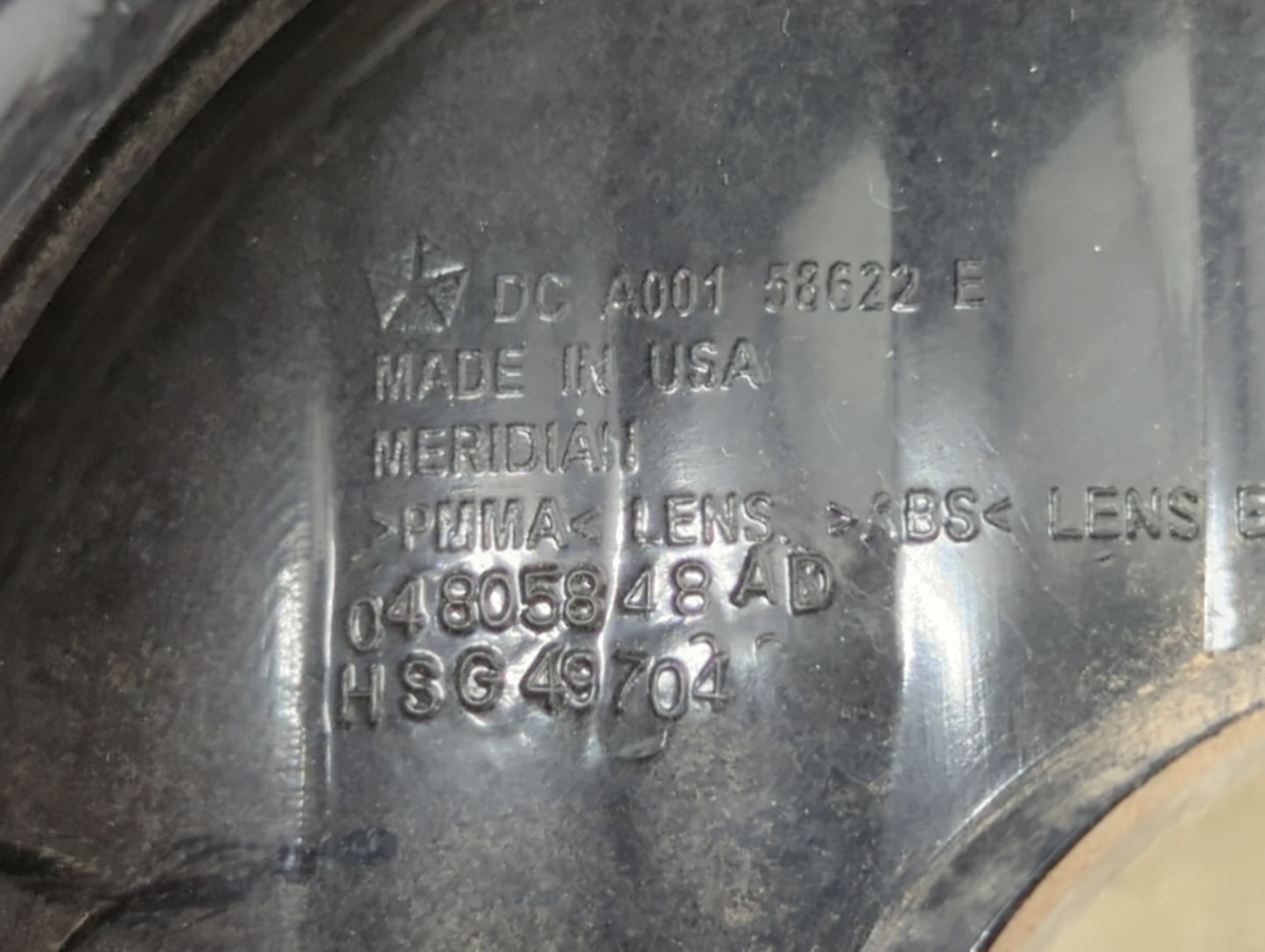 2006-2008 Dodge Charger Tail Light Assembly Passenger Right OEM P/N:04805848AC 04805848AD Fits Fits 2006 2007 2008 OEM Used 