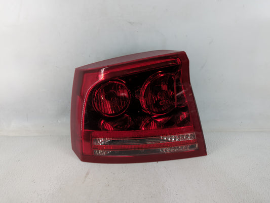 2006-2008 Dodge Charger Tail Light Assembly Driver Left OEM P/N:11-6200-01-1A 04 808849AC, 58622 E Fits Fits 2006 2007 2008 
