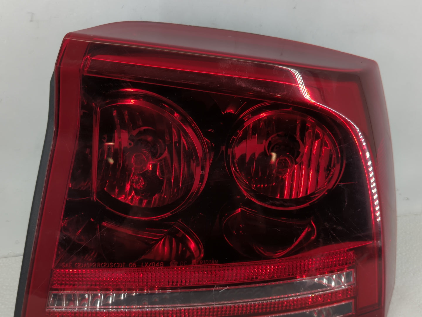 2006-2008 Dodge Charger Tail Light Assembly Passenger Right OEM P/N:04805848AC Fits Fits 2006 2007 2008 OEM Used Auto Parts 