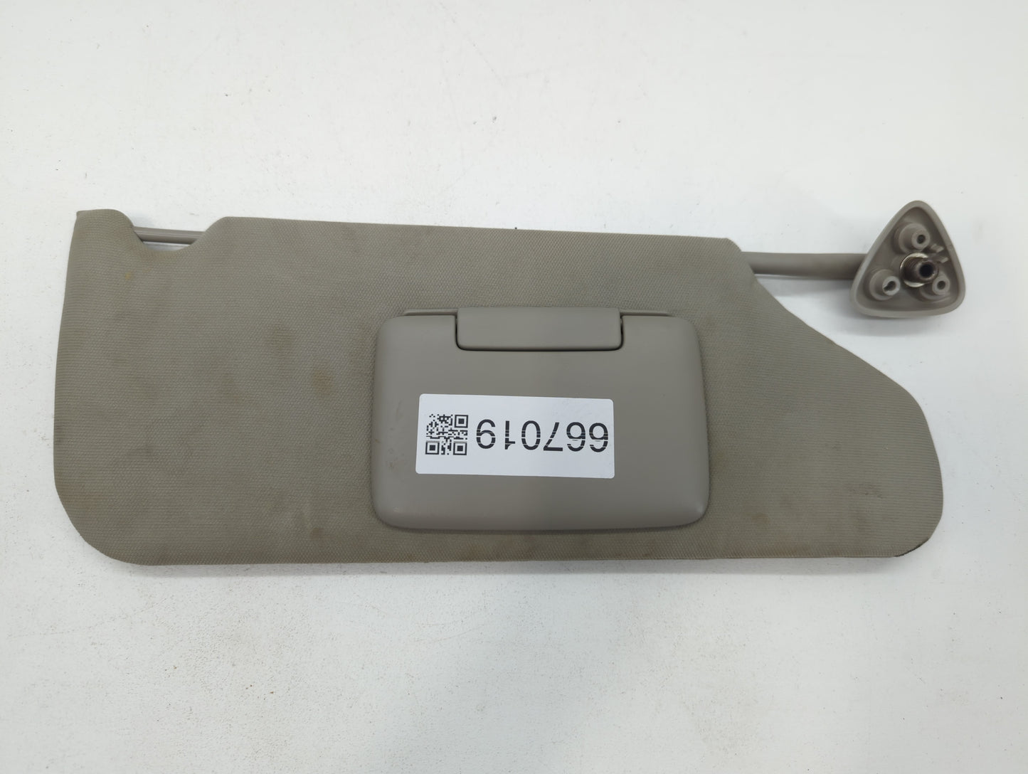 2006-2007 Dodge Charger Sun Visor Shade Replacement Passenger Right Mirror Fits Fits 2006 2007 OEM Used Auto Parts - Oemused
