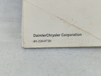 2007 Dodge Charger Owners Manual Book Guide P/N:81-226-0720 OEM Used Auto Parts - Oemusedautoparts1.com