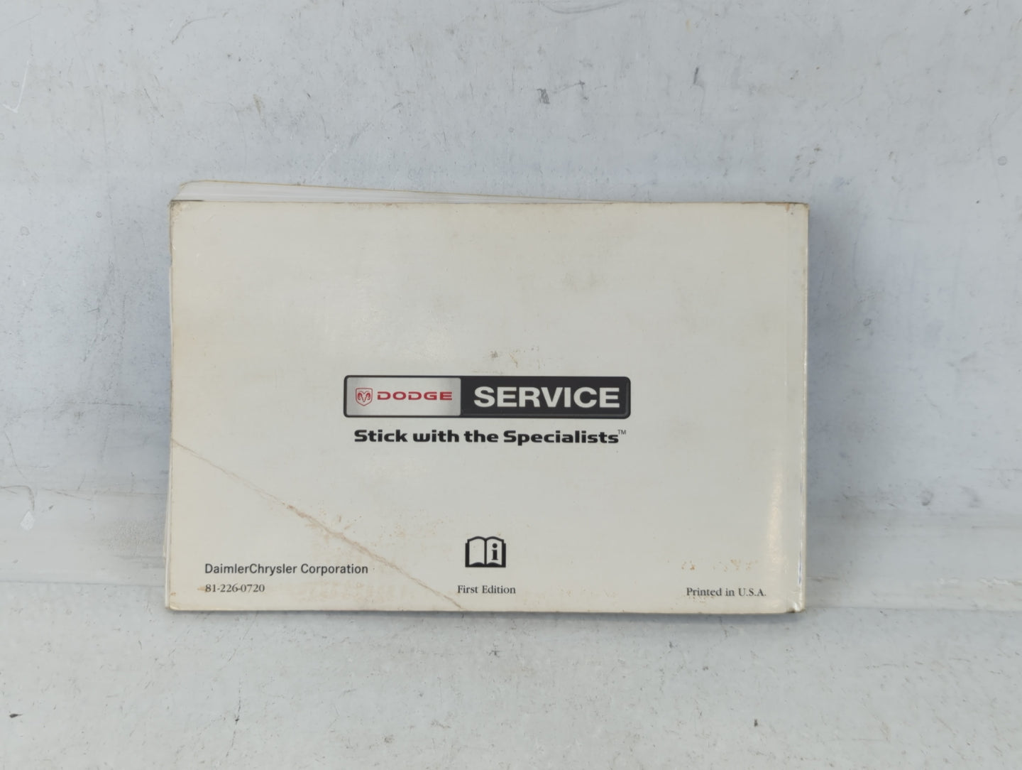 2007 Dodge Charger Owners Manual Book Guide P/N:81-226-0720 OEM Used Auto Parts - Oemusedautoparts1.com