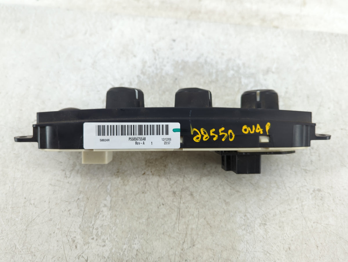 2007 Dodge Dodge 1500 Pickup Climate Control Module Temperature AC/Heater Replacement P/N:P55056755AB Fits Fits 2006 OEM Use