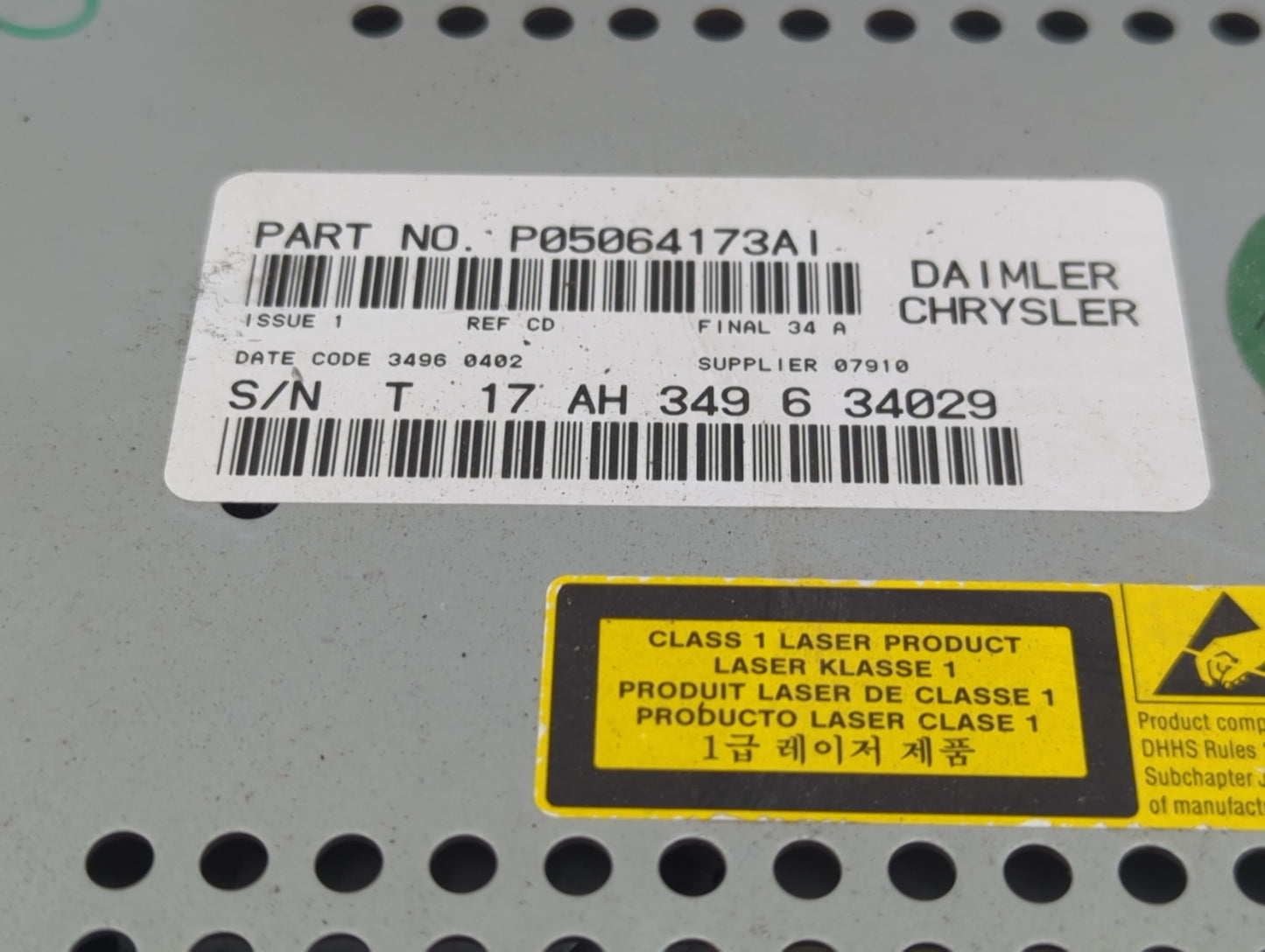 Dodge Dodge 1500 Pickup Information Display Screen - Oemusedautoparts1.com