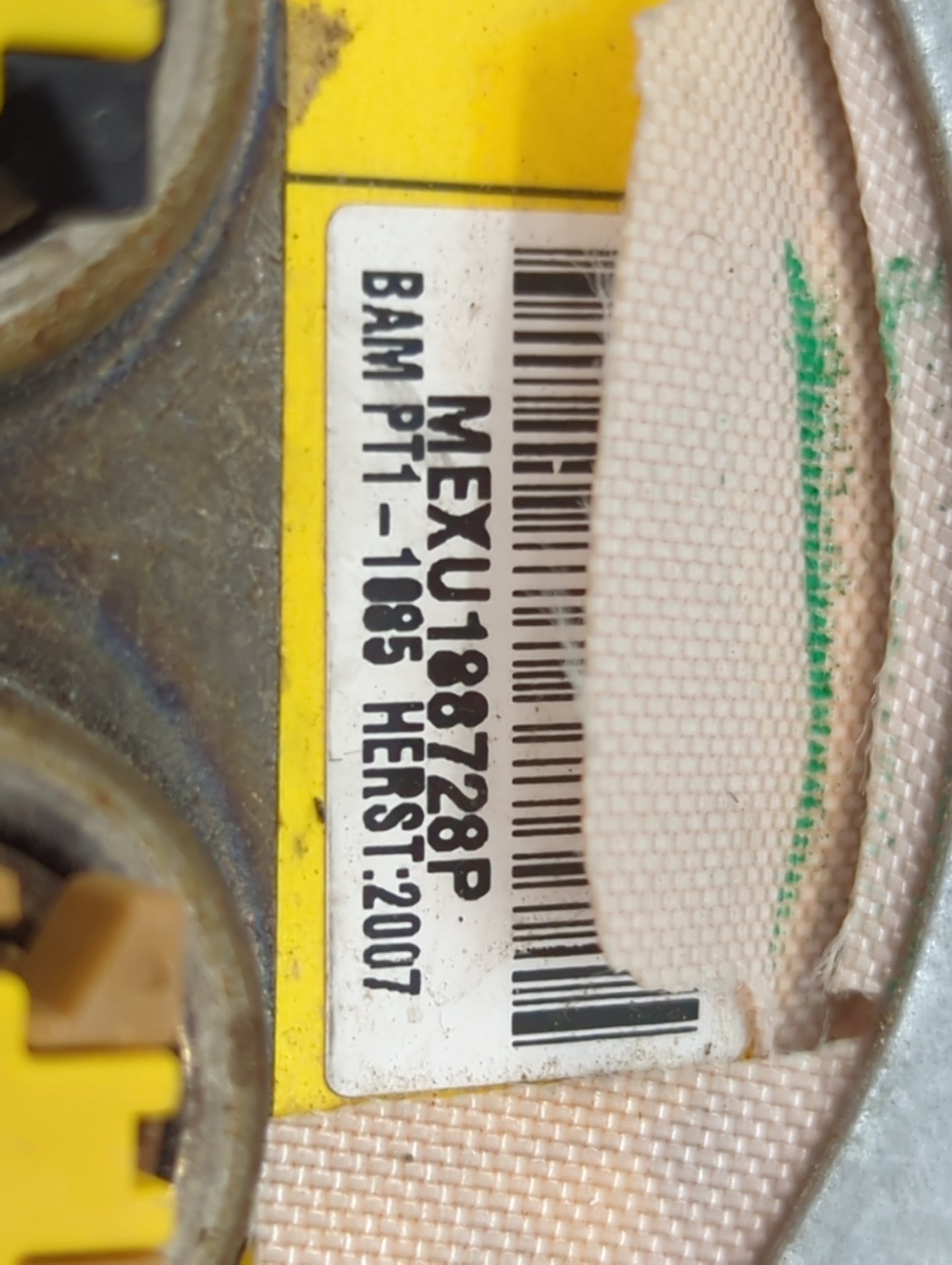 2007 Dodge Durango Air Bag Driver Left Steering Wheel Mounted P/N:MEXU188728P BAMPT1-1085 Fits OEM Used Auto Parts - Oemused