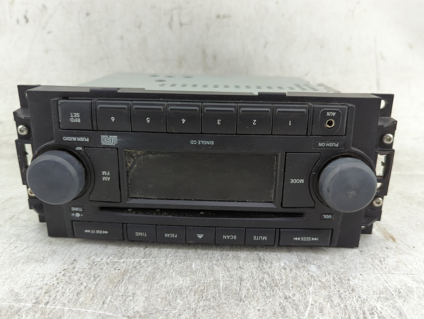 2004-2007 Dodge Durango Radio AM FM Cd Player Receiver Replacement P/N:P05064173AK Fits Fits 2004 2005 2006 2007 2008 2009 2