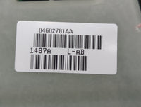 2007 Dodge Durango Master Power Window Switch Replacement Driver Side Left P/N:04602781AA 1BYS910BAC Fits OEM Used Auto Part