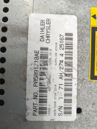 2006-2007 Dodge Durango Radio AM FM Cd Player Receiver Replacement P/N:P05091510AE Fits Fits 2006 2007 2008 2009 2010 OEM Us