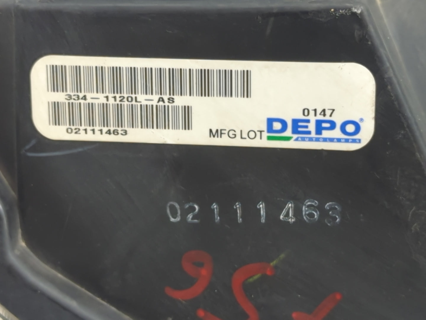 2007-2009 Dodge Durango Driver Left Oem Head Light Headlight Lamp - Oemusedautoparts1.com