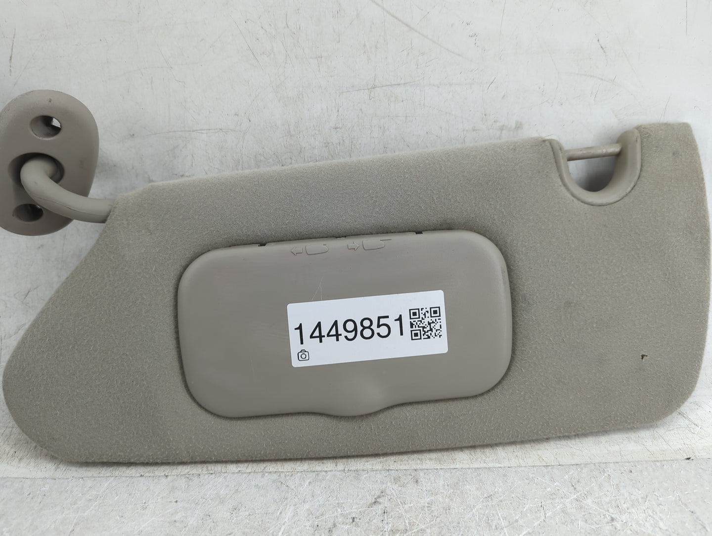 2004-2009 Dodge Durango Sun Visor Shade Replacement Driver Left Mirror Fits Fits 2004 2005 2006 2007 2008 2009 OEM Used Auto