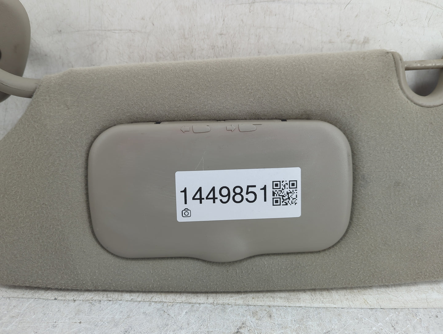 2004-2009 Dodge Durango Sun Visor Shade Replacement Driver Left Mirror Fits Fits 2004 2005 2006 2007 2008 2009 OEM Used Auto