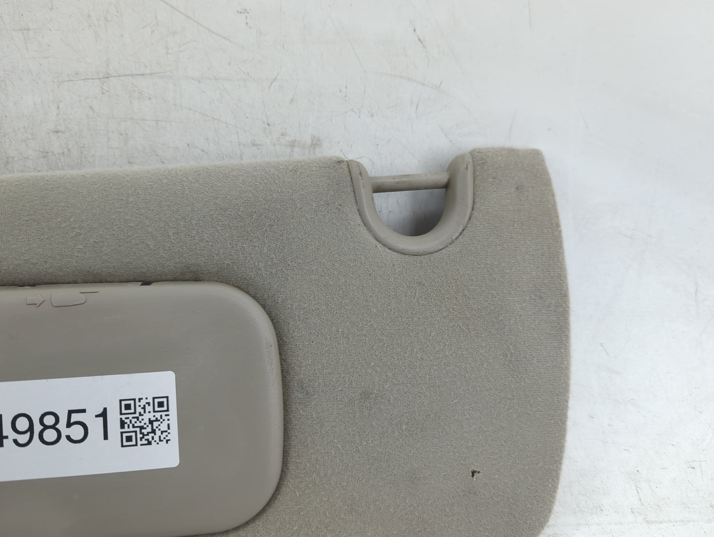 2004-2009 Dodge Durango Sun Visor Shade Replacement Driver Left Mirror Fits Fits 2004 2005 2006 2007 2008 2009 OEM Used Auto
