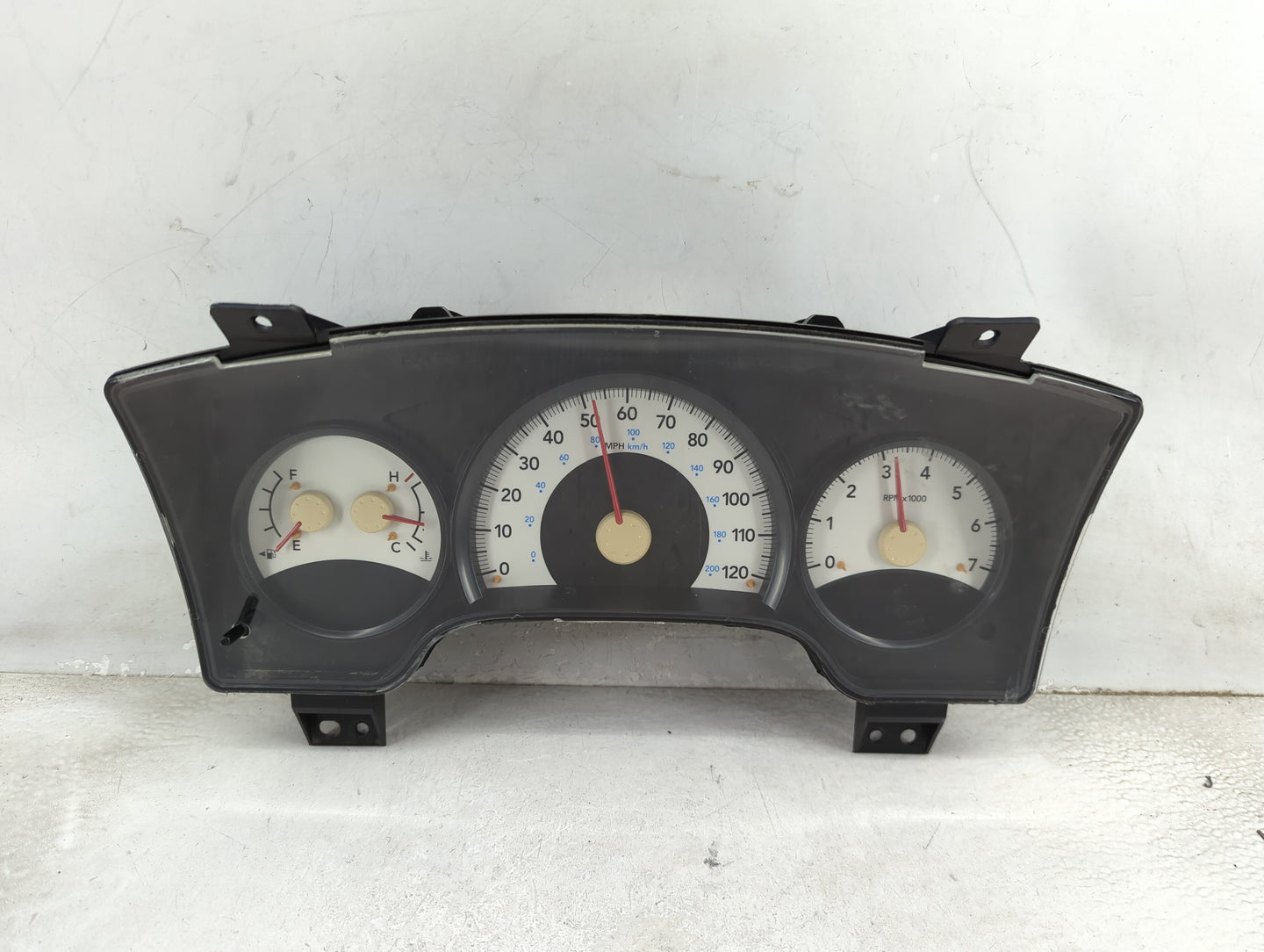 2007 Dodge Durango Instrument Cluster Speedometer Gauges P/N:P05172097AG T2PQI3386H90HG Miles: Fits OEM Used Auto Parts - Oe