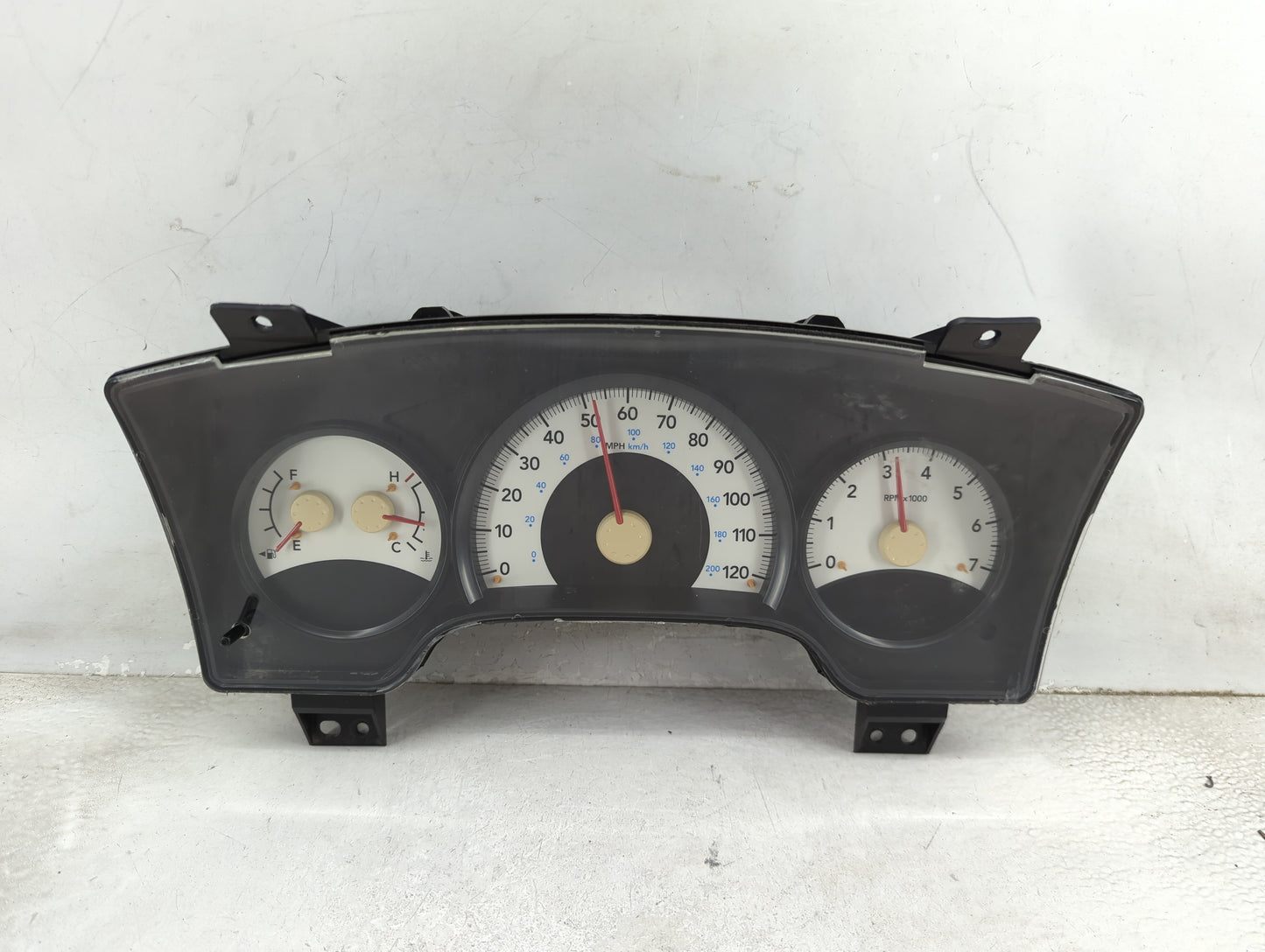 2007 Dodge Durango Instrument Cluster Speedometer Gauges P/N:P05172097AG T2PQI3386H90HG Miles: Fits OEM Used Auto Parts - Oe