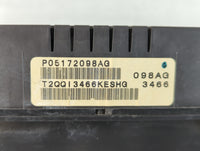 2007 Dodge Durango Instrument Cluster Speedometer Gauges P/N:P05172098AG Fits OEM Used Auto Parts - Oemusedautoparts1.com