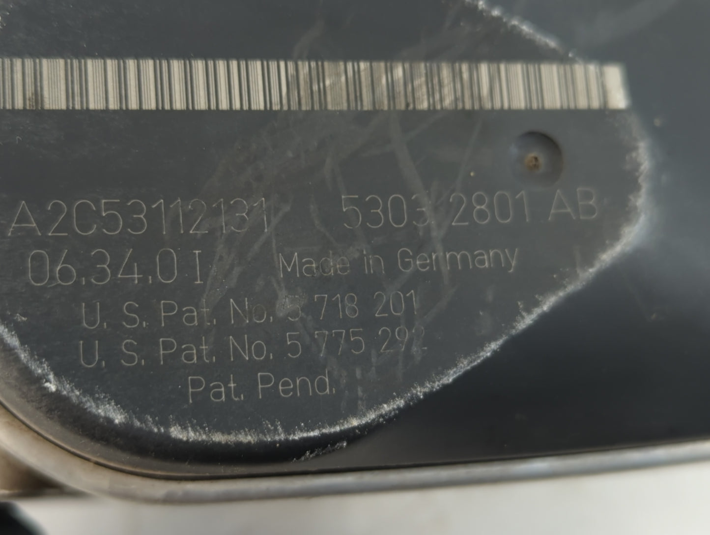 2005-2008 Dodge Durango Throttle Body P/N:5303 2801 AB A2C53112131 Fits Fits 2005 2006 2007 2008 2009 2010 2011 2012 OEM Use