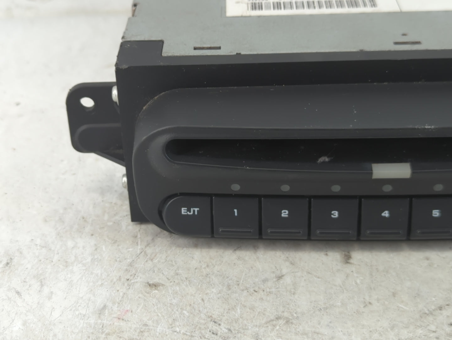 2007 Dodge Grand Caravan Radio AM FM Cd Player Receiver Replacement P/N:P0509433AF Fits Fits 2005 2006 OEM Used Auto Parts -