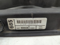 2007 Dodge Grand Caravan Electric Radiator Cooling Fan Motor Assembly P/N:T685AB9022 04677685AB Fits Fits 2005 2006 OEM Used