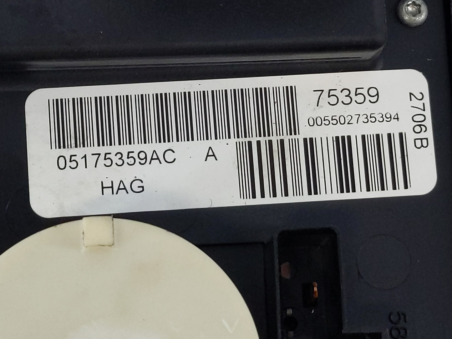2007 Dodge Grand Caravan Climate Control Module Temperature AC/Heater Replacement P/N:05175359AC Fits Fits 2005 2006 OEM Use