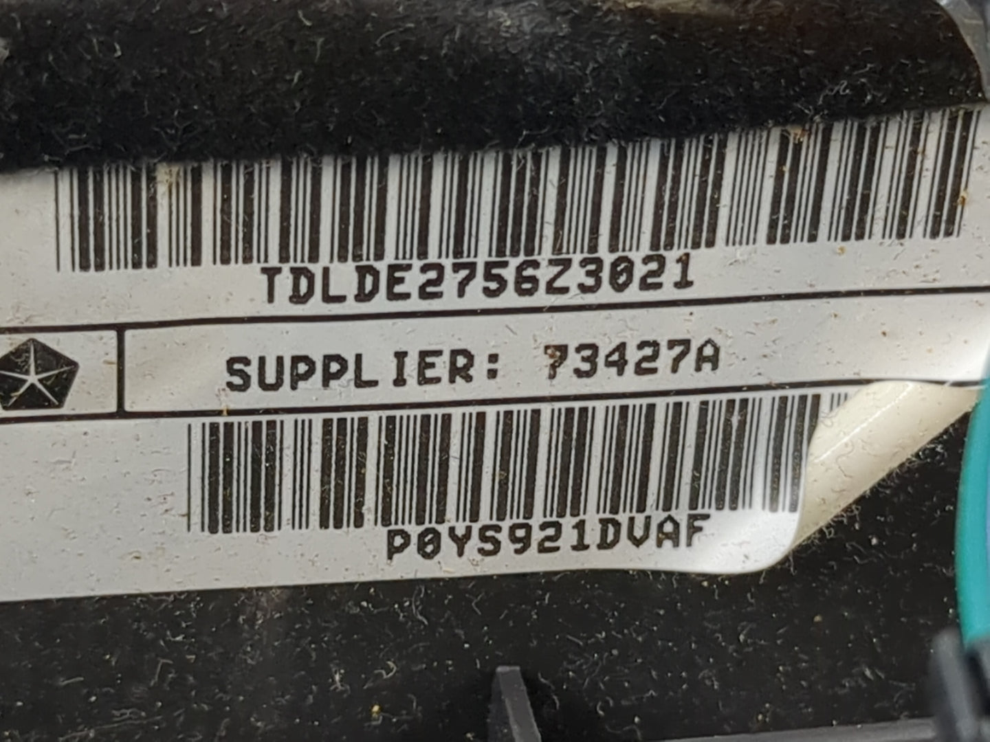 Dodge Grand Caravan Air Bag Driver Left Steering Wheel Mounted - Oemusedautoparts1.com