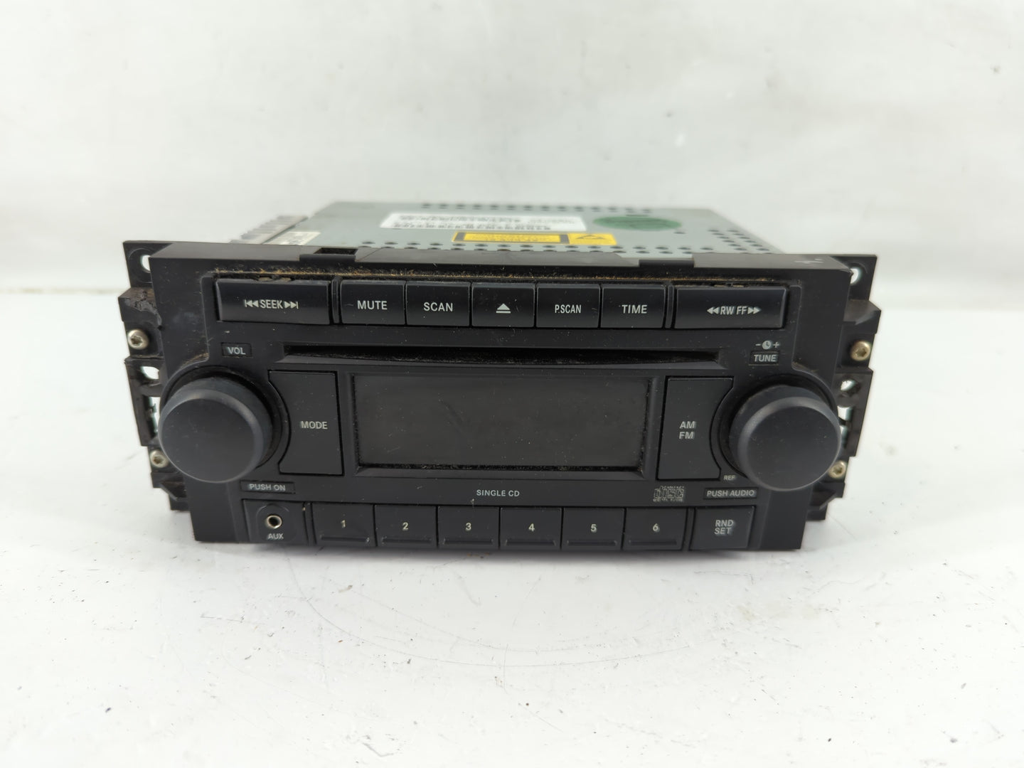 2005-2007 Dodge Magnum Radio AM FM Cd Player Receiver Replacement P/N:P05064173AK Fits Fits 2004 2005 2006 2007 2008 2009 20