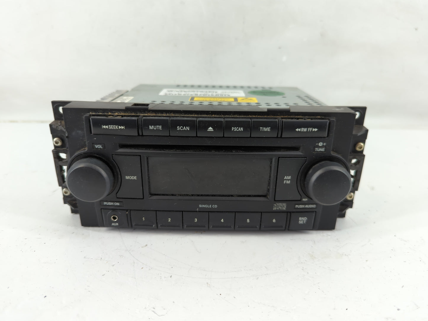 2005-2007 Dodge Magnum Radio AM FM Cd Player Receiver Replacement P/N:P05064173AK Fits Fits 2004 2005 2006 2007 2008 2009 20