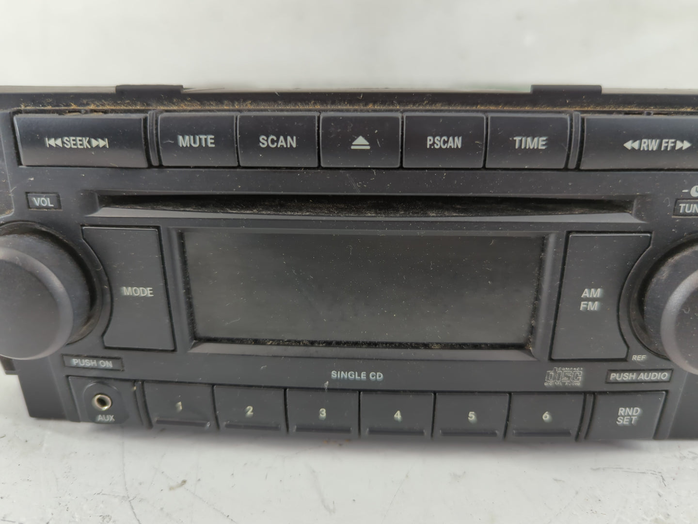 2005-2007 Dodge Magnum Radio AM FM Cd Player Receiver Replacement P/N:P05064173AK Fits Fits 2004 2005 2006 2007 2008 2009 20