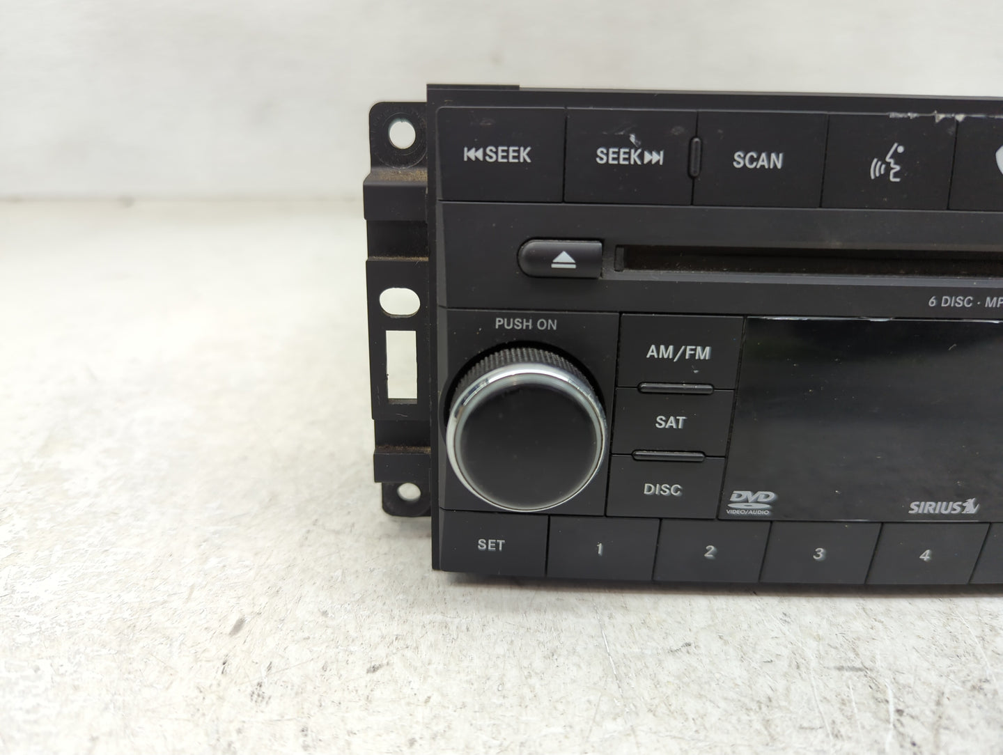 2007 Dodge Nitro Radio AM FM Cd Player Receiver Replacement Fits OEM Used Auto Parts - Oemusedautoparts1.com