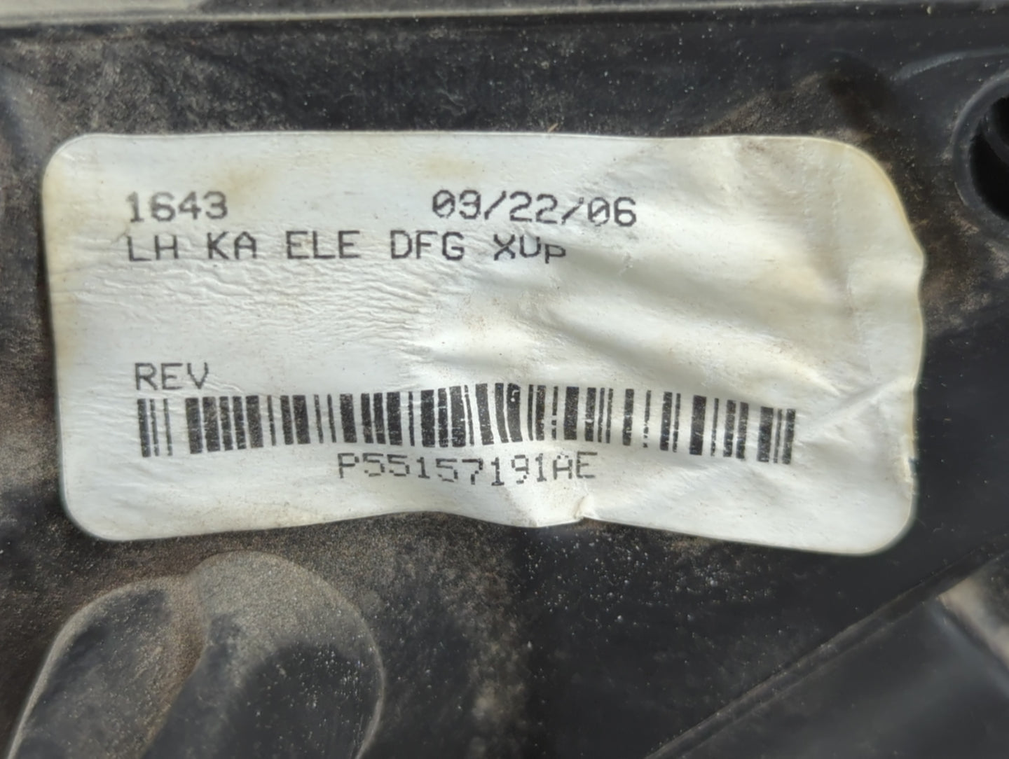 2007-2011 Dodge Nitro Driver Side View Mirror - Left Door Mirror OEM Used - Oemusedautoparts1.com