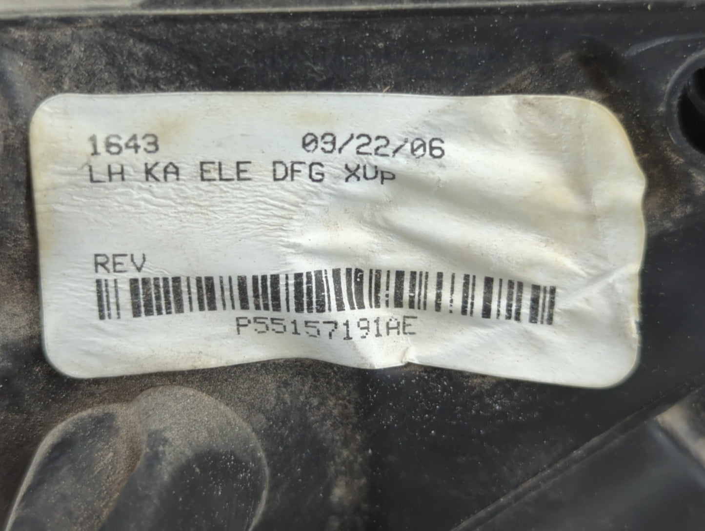 2007-2011 Dodge Nitro Driver Side View Mirror - Left Door Mirror OEM Used - Oemusedautoparts1.com