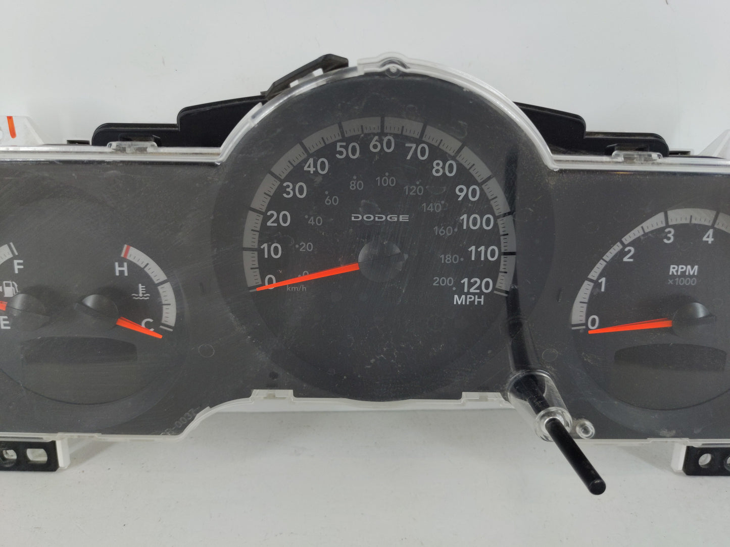 2007 Dodge Nitro Instrument Cluster Speedometer Gauges P/N:56044817AH Fits OEM Used Auto Parts - Oemusedautoparts1.com