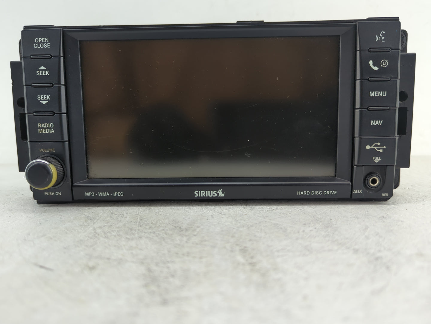 2007 Dodge Nitro Radio AM FM Cd Player Receiver Replacement P/N:P05064080AG Fits OEM Used Auto Parts - Oemusedautoparts1.com