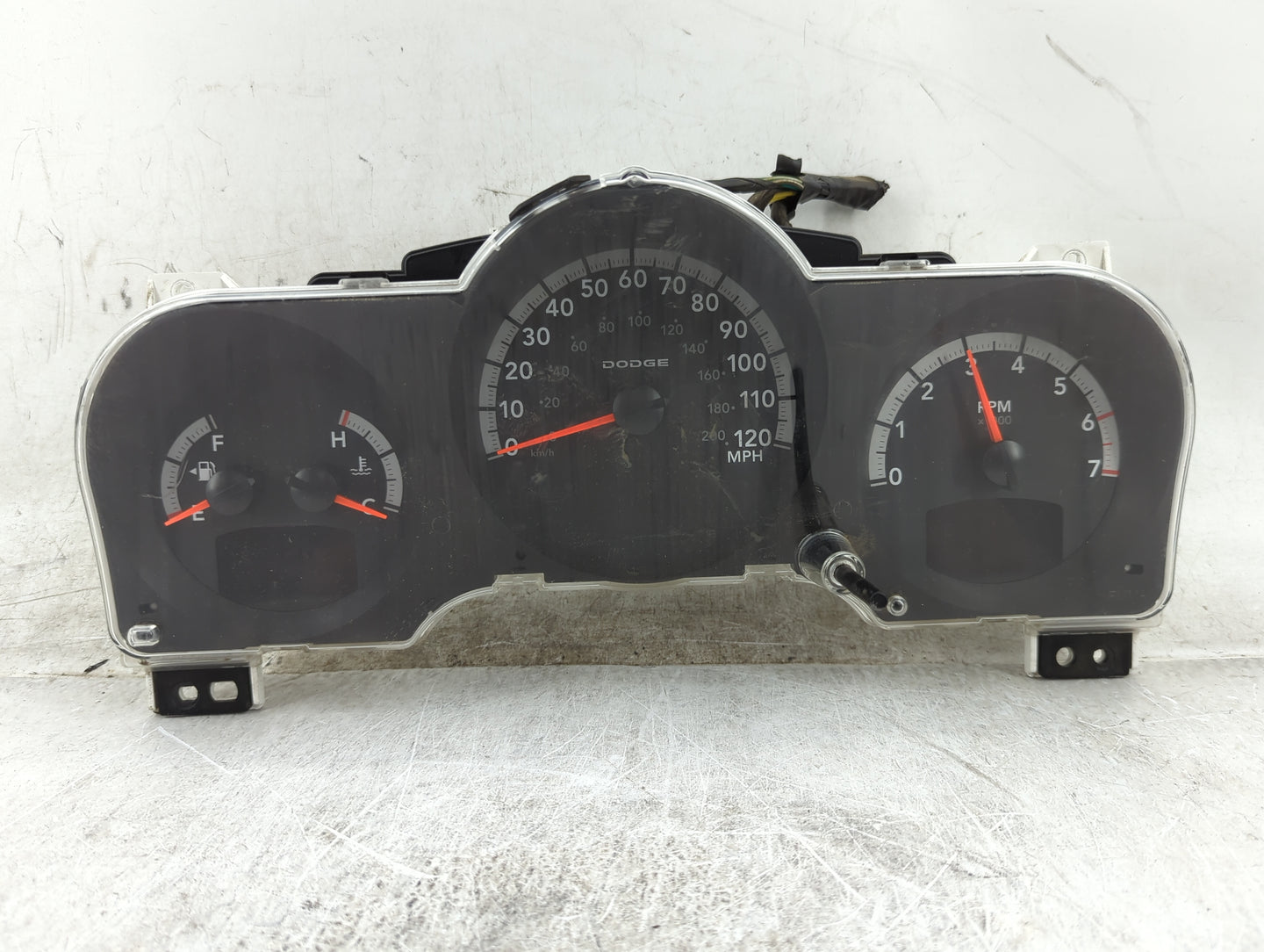 2007 Dodge Nitro Instrument Cluster Speedometer Gauges P/N:56044993AH Fits OEM Used Auto Parts - Oemusedautoparts1.com