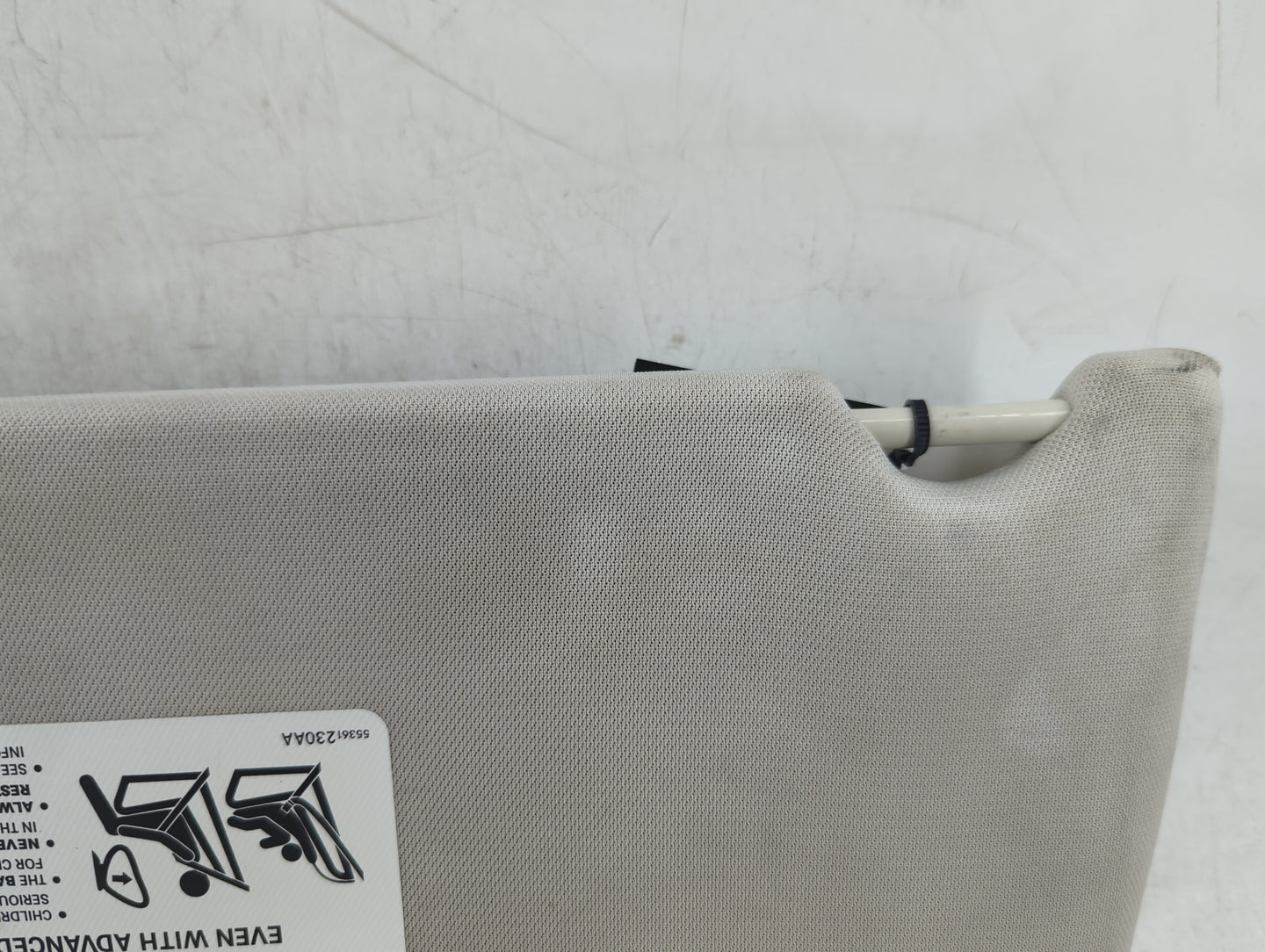 2007-2011 Dodge Nitro Sun Visor Shade Replacement Passenger Right Mirror Fits Fits 2007 2008 2009 2010 2011 OEM Used Auto Pa