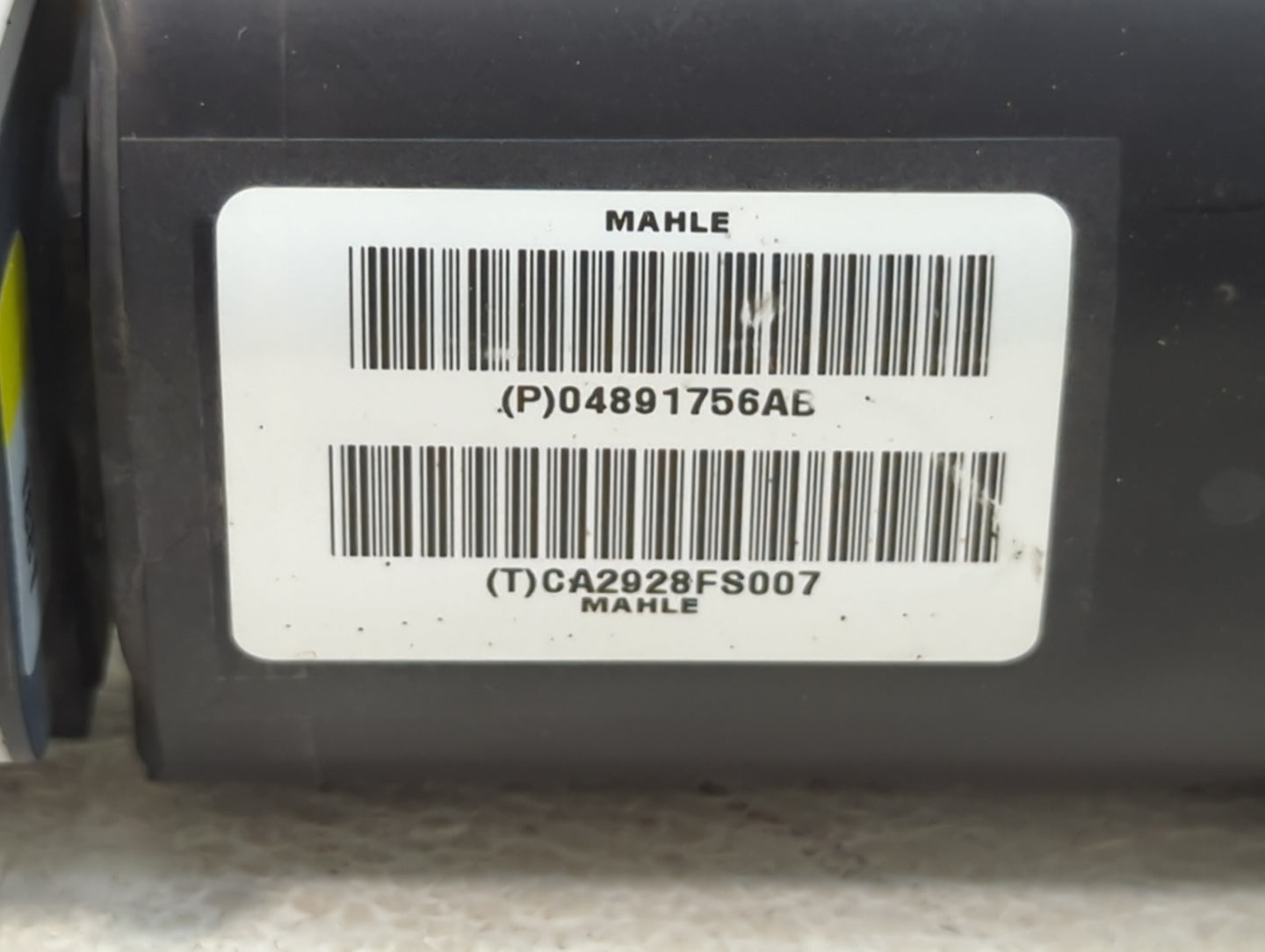 2007 Dodge Nitro Fuel Vapor Charcoal Canister 1460122 - Oemusedautoparts1.com