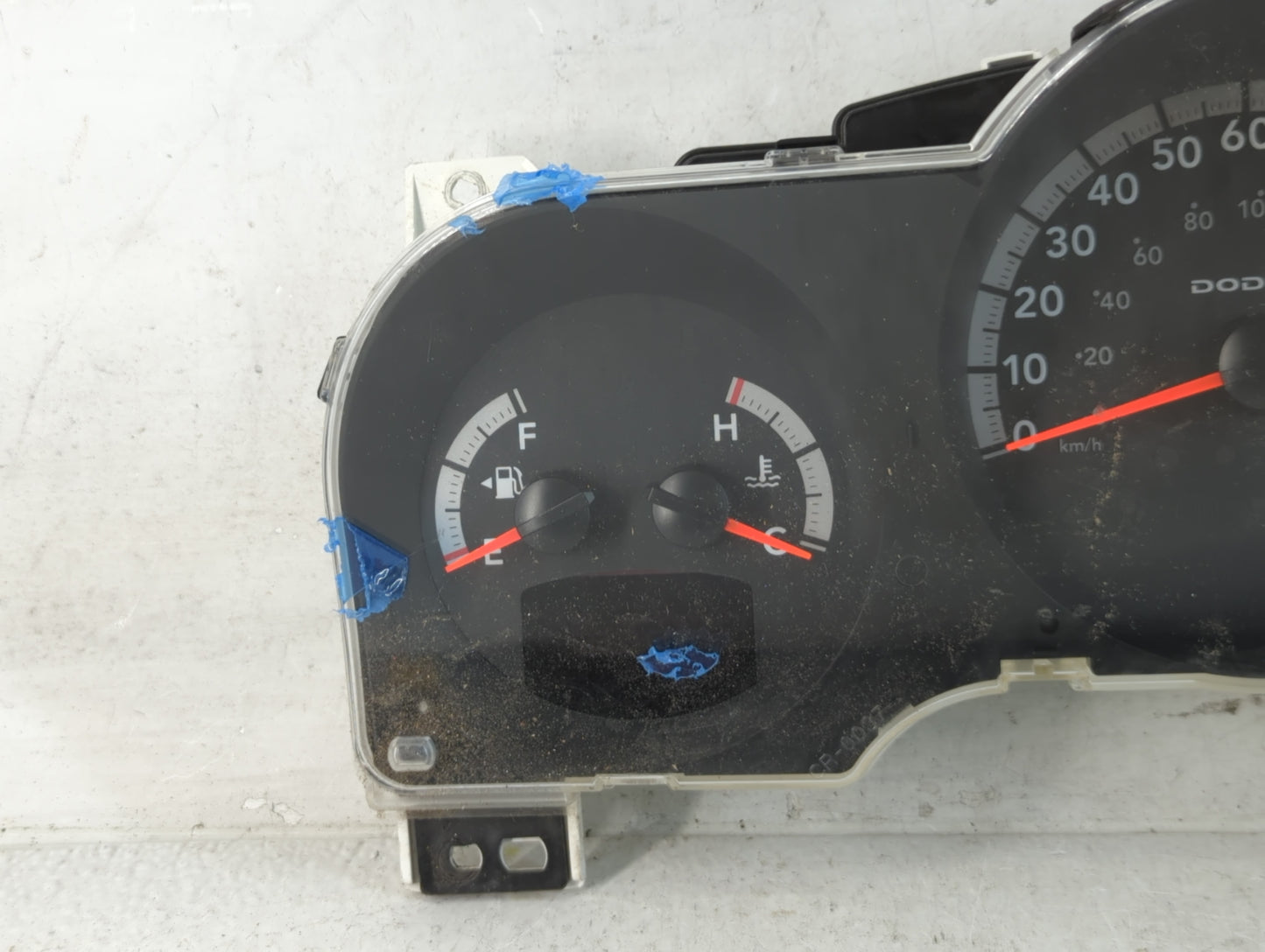 2007 Dodge Nitro Instrument Cluster Speedometer Gauges P/N:56044817AI 56044815AH, 56044817AH Fits OEM Used Auto Parts - Oemu