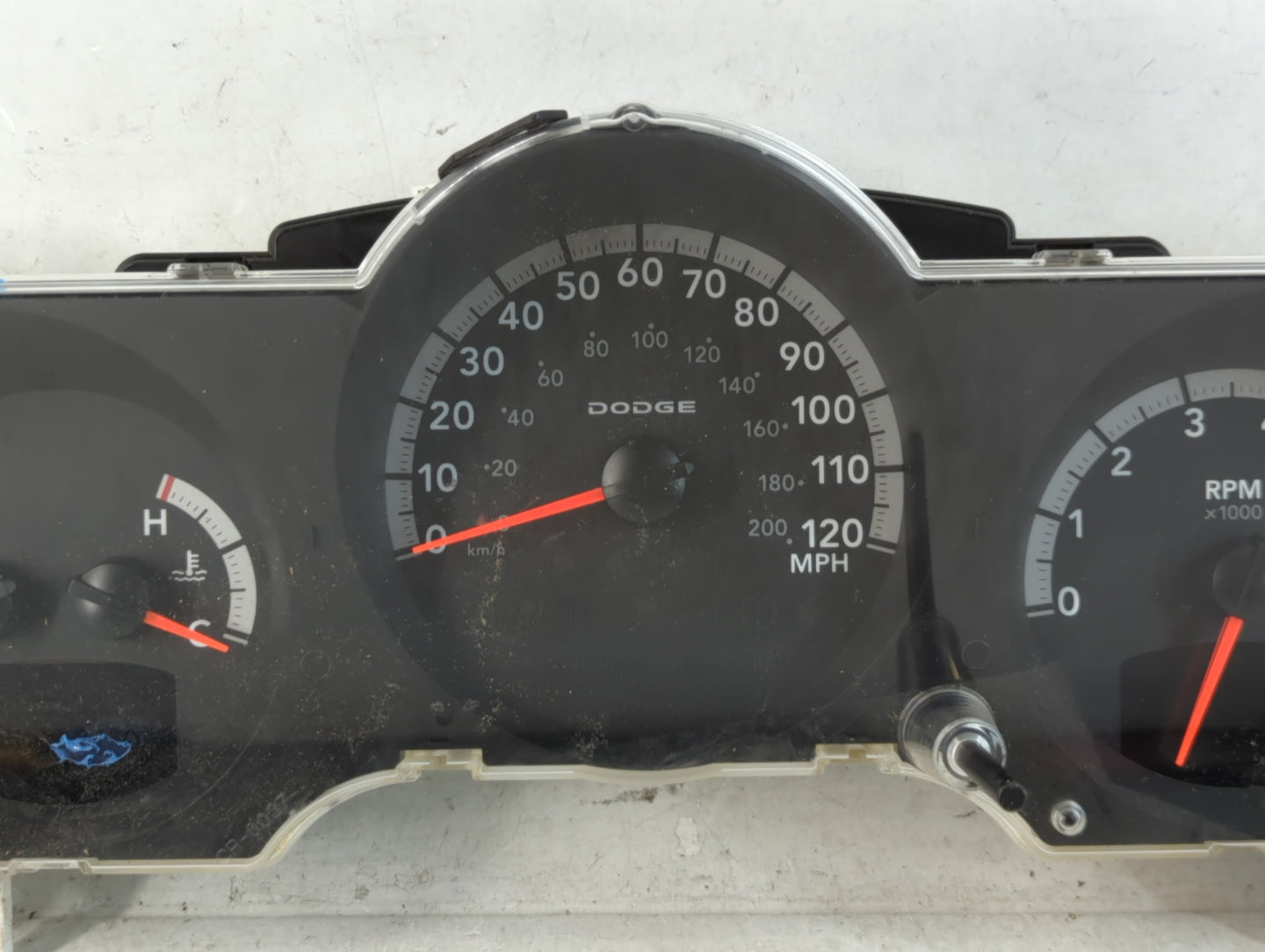 2007 Dodge Nitro Instrument Cluster Speedometer Gauges P/N:56044817AI 56044815AH, 56044817AH Miles: Fits OEM Used Auto Parts