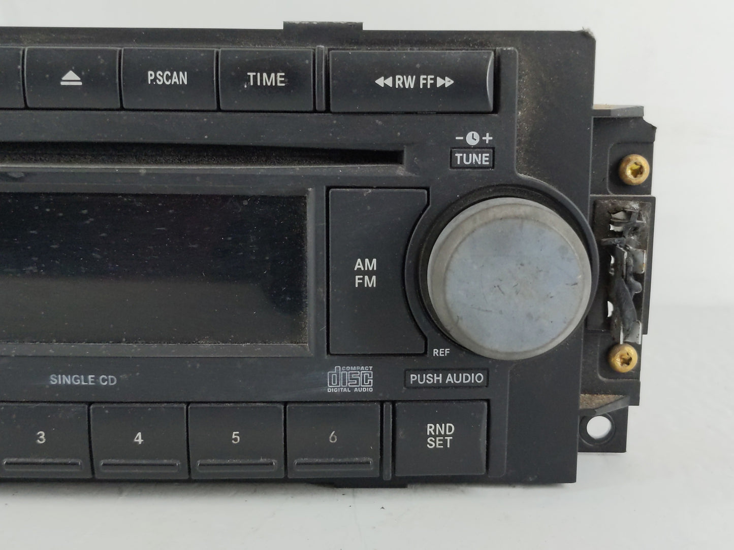 2006-2008 Dodge Ram 1500 Radio AM FM Cd Player Receiver Replacement P/N:P05064173AH Fits Fits 2004 2005 2006 2007 2008 2009 
