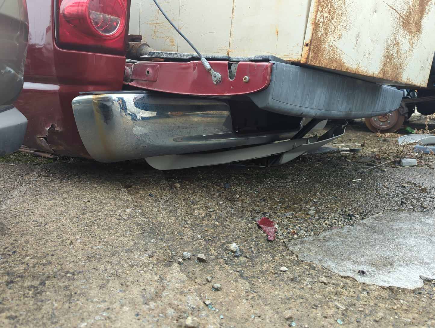 2004-2008 Dodge Ram 1500 Rear Bumper Assembly Oem - Oemusedautoparts1.com
