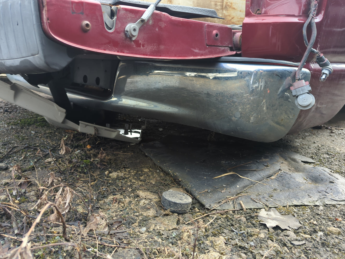 2004-2008 Dodge Ram 1500 Rear Bumper Assembly Oem - Oemusedautoparts1.com