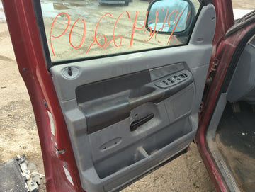 2007 Dodge Ram 1500 Front Left Driver Interior Door Panel Trim - Oemusedautoparts1.com