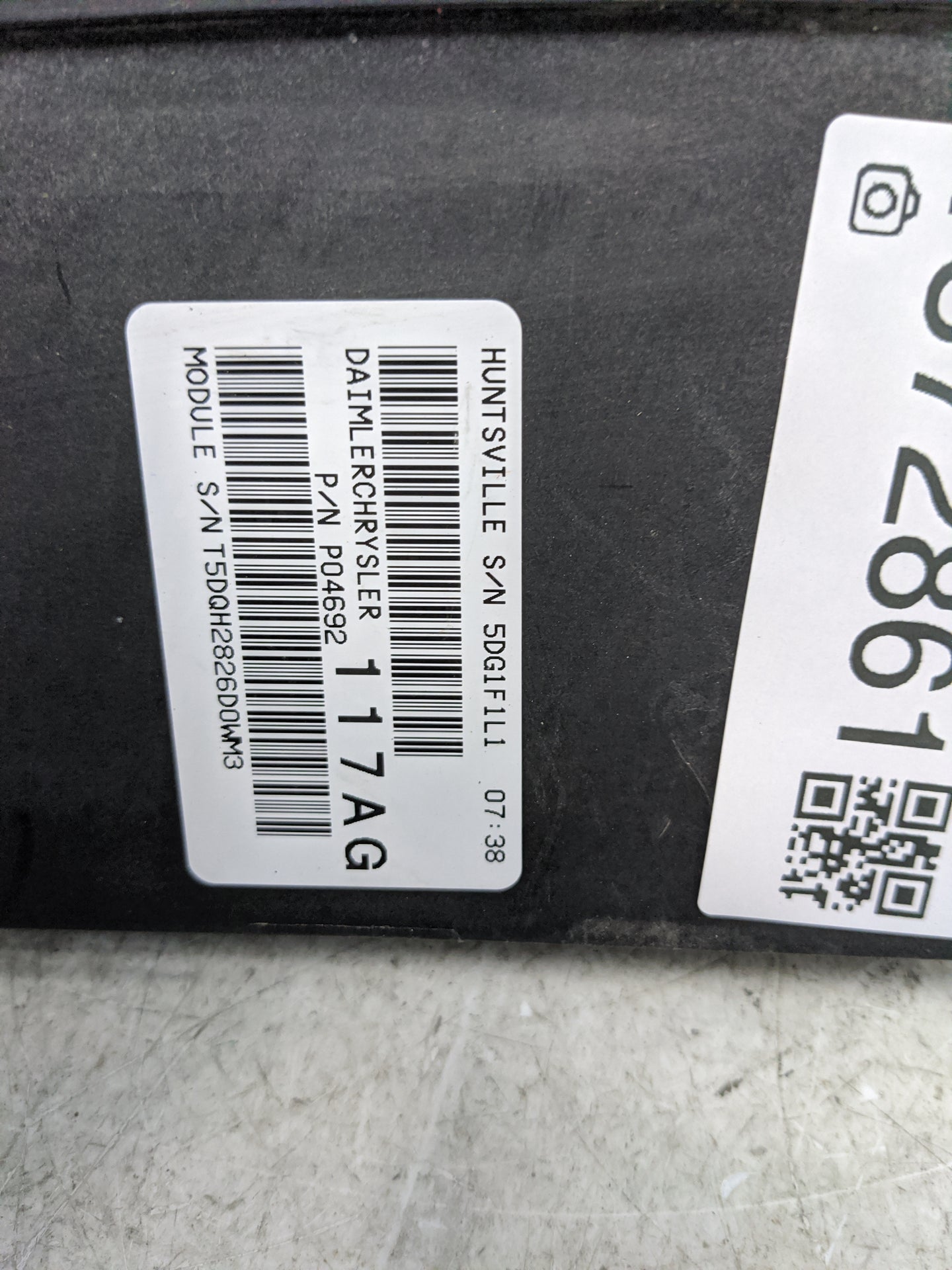 2007-2007 Dodge Ram 1500 Fusebox Fuse Box Relay Module Tipm P04692117ag - Oemusedautoparts1.com