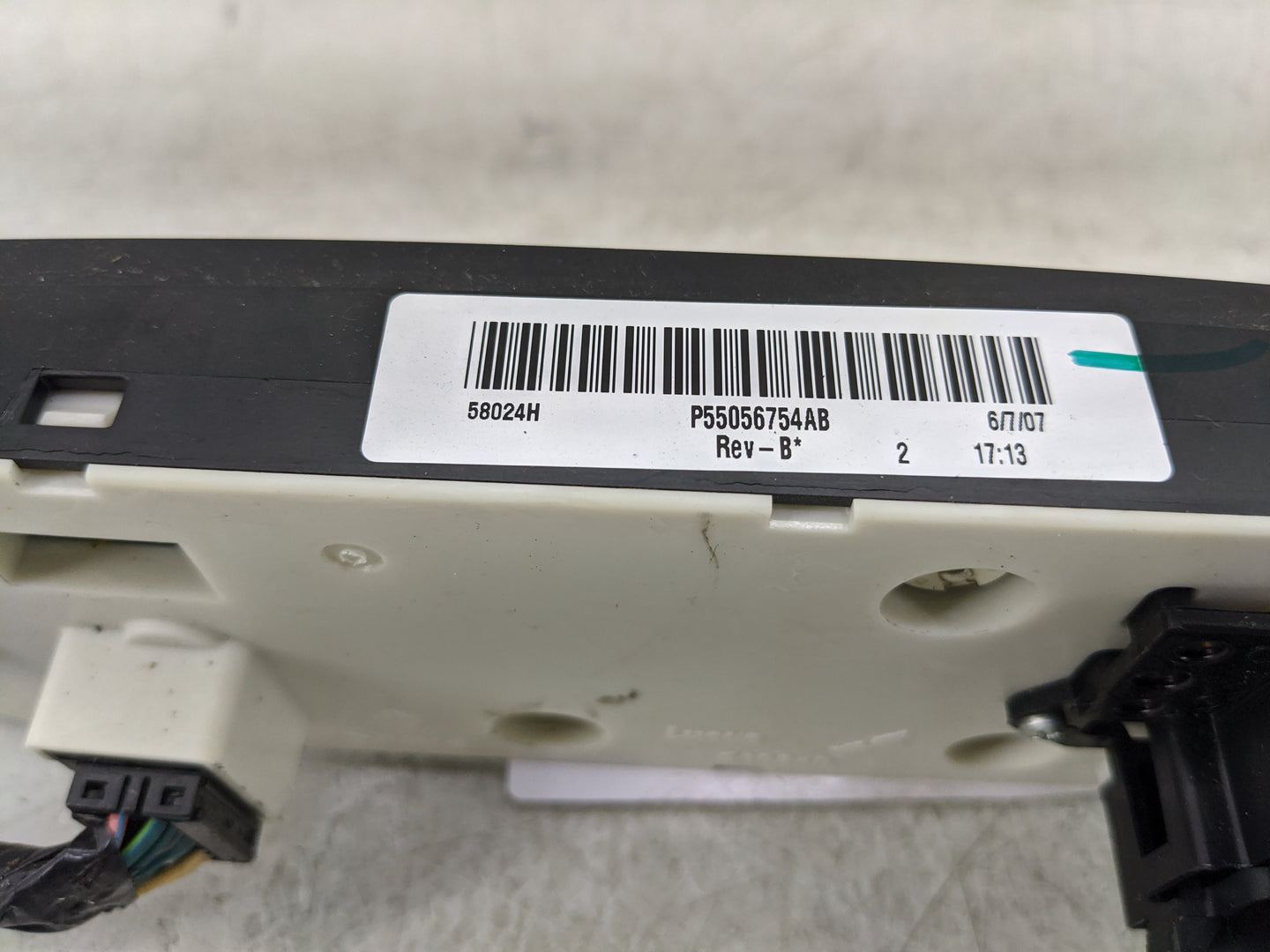 2006-2007 Dodge Ram 1500 Climate Control Module Temperature AC/Heater Replacement P/N:P55056754AB Fits Fits 2006 2007 2008 O