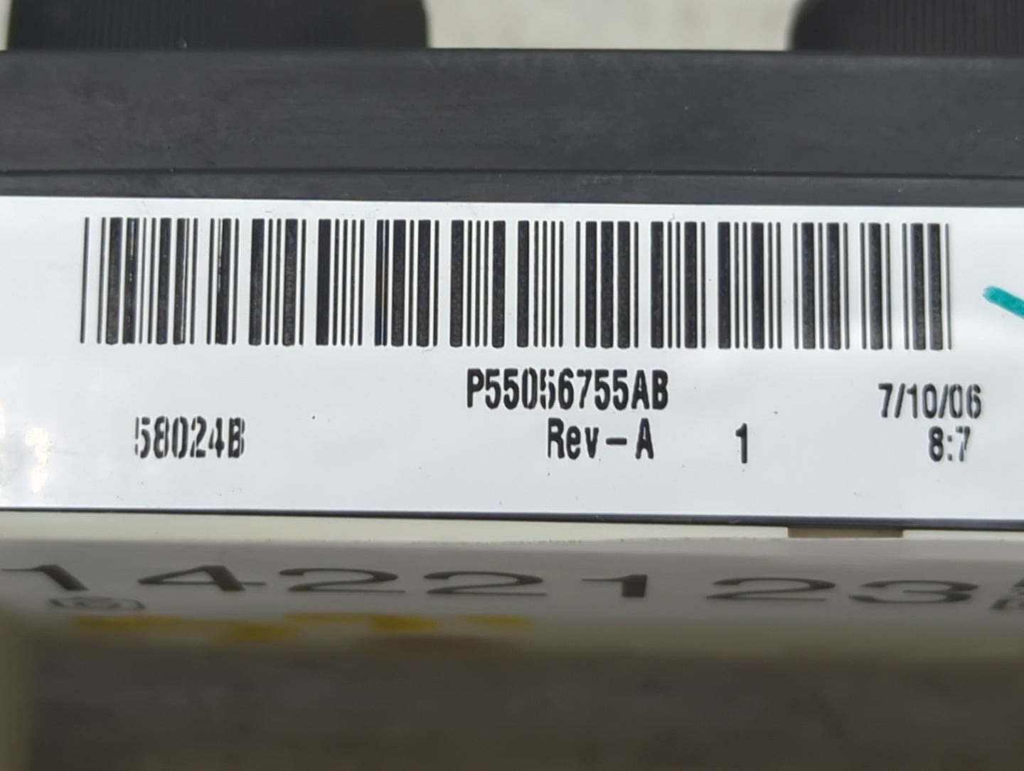 2006-2007 Dodge Ram 1500 Climate Control Module Temperature AC/Heater Replacement P/N:P55056755AB Fits Fits 2006 2007 2008 O