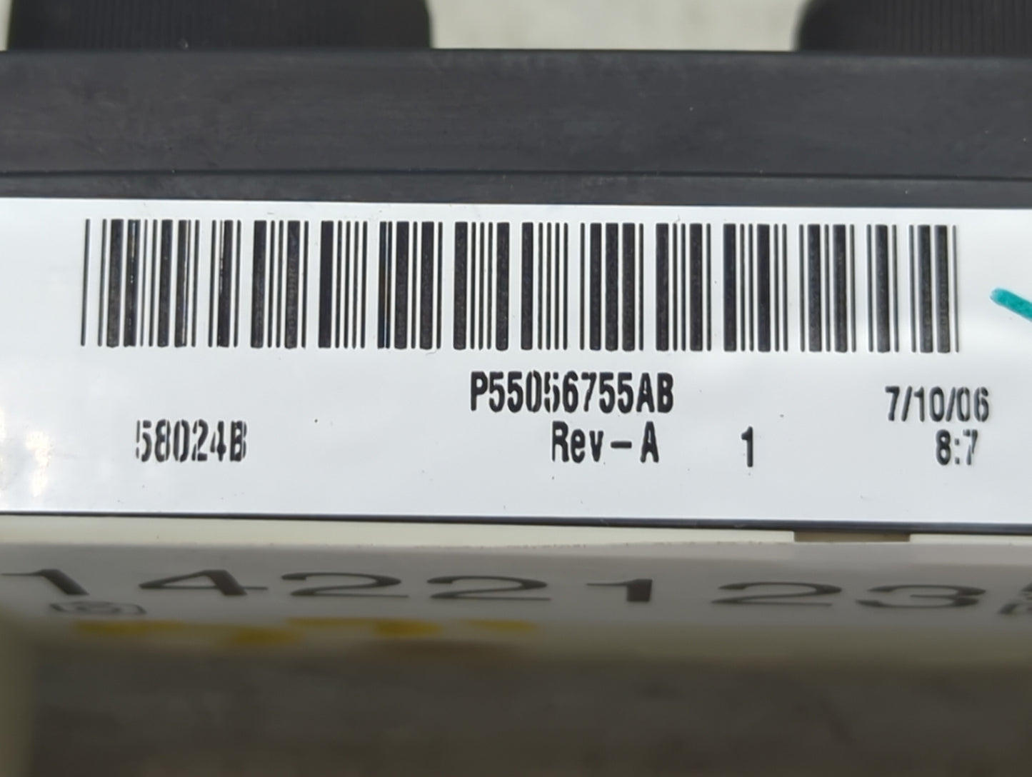 2006-2007 Dodge Ram 1500 Climate Control Module Temperature AC/Heater Replacement P/N:P55056755AB Fits Fits 2006 2007 2008 O
