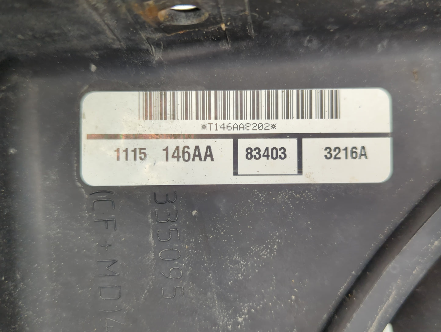 2007-2007 Dodge Ram 1500 Left Radiator Fan Motor Assembly - Oemusedautoparts1.com