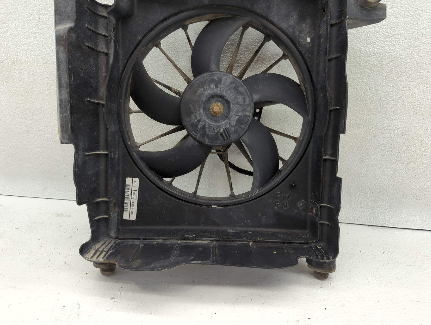 2007-2007 Dodge Ram 1500 Left Radiator Fan Motor Assembly - Oemusedautoparts1.com