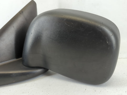 2002-2008 Dodge Ram 1500 Driver Left Side View Manual Door Mirror Black