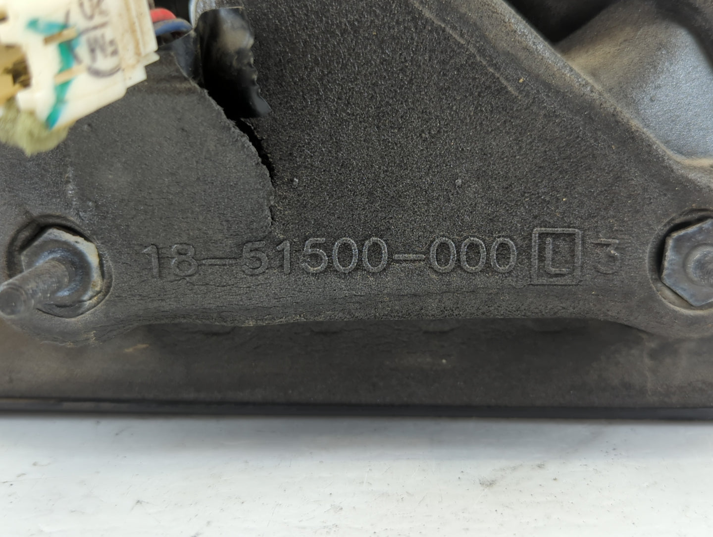 2002-2008 Dodge Ram 1500 Driver Left Side View Manual Door Mirror Black - Oemusedautoparts1.com