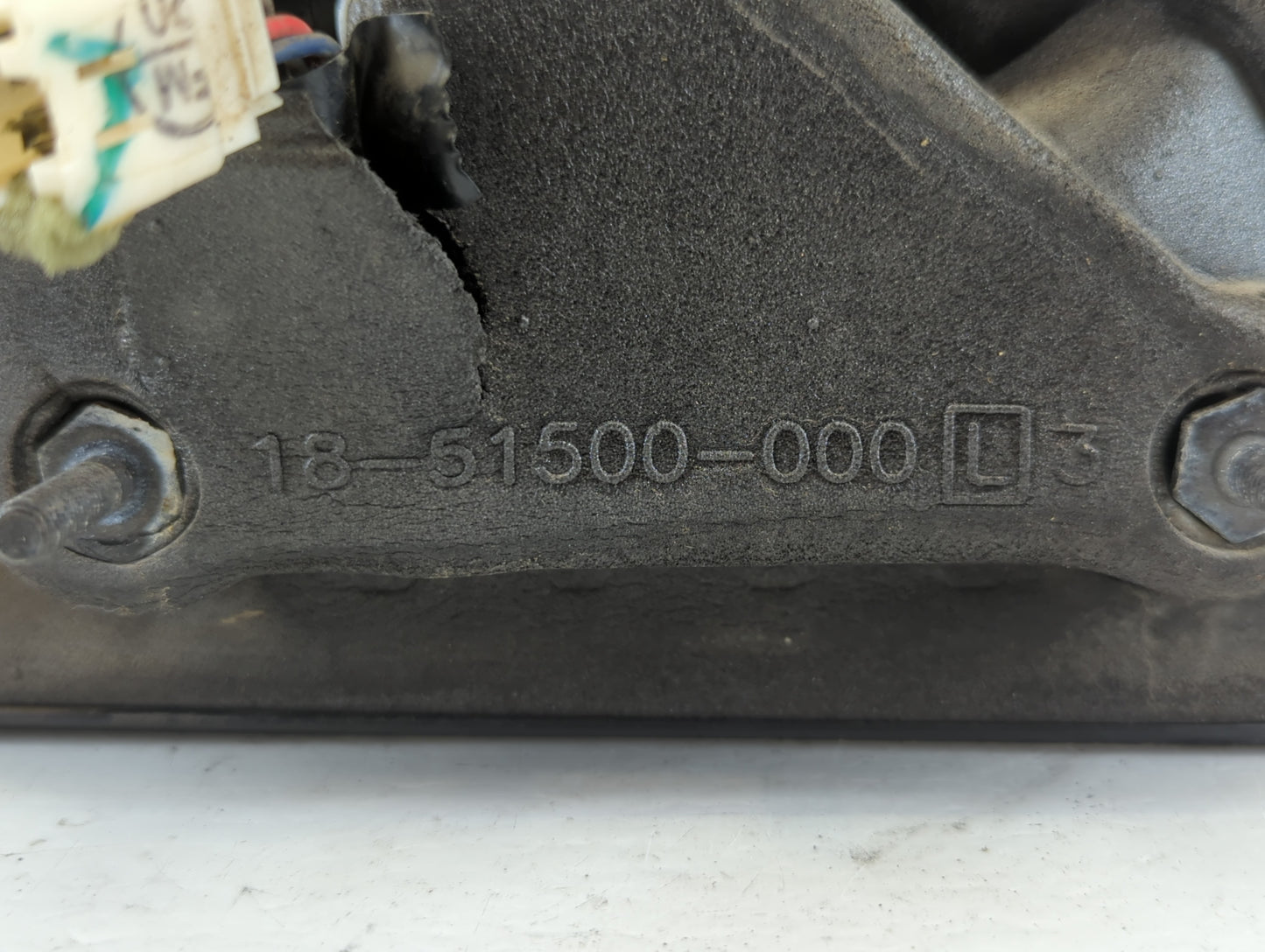 2002-2008 Dodge Ram 1500 Driver Left Side View Manual Door Mirror Black - Oemusedautoparts1.com